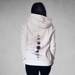 move · release · reset Mondphasen Hoodie