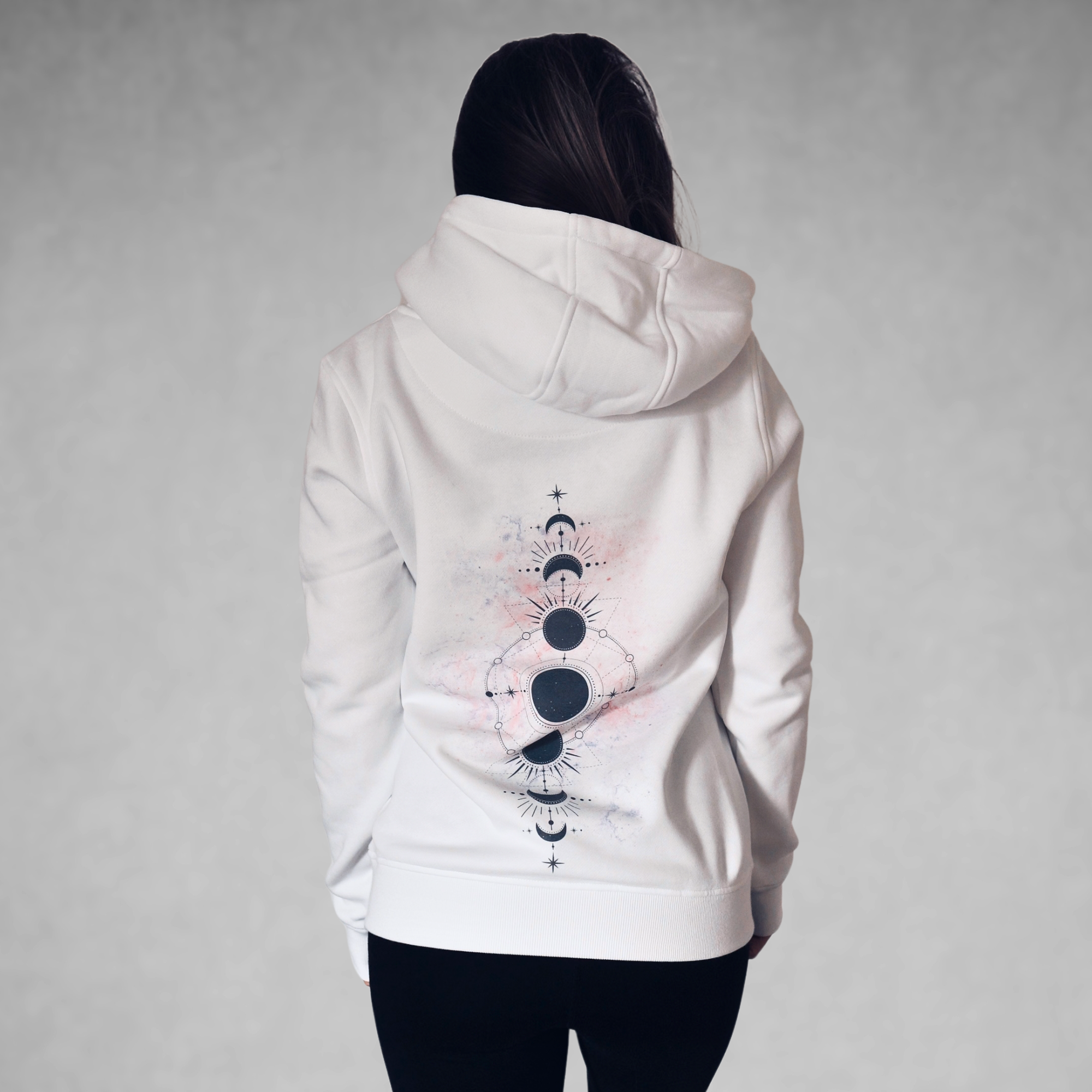 move · release · reset Mondphasen Hoodie